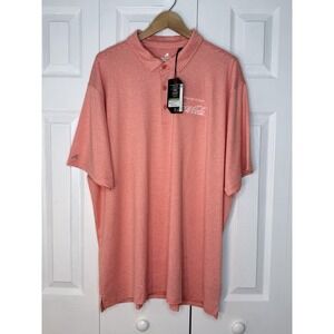 NWT Antiqua Coca Cola Orange Cream Soda Polo Golf Shirt Men's 2XL